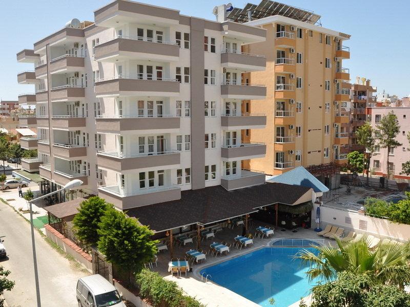 Kleopatra South Star Apart Alanya Esterno foto