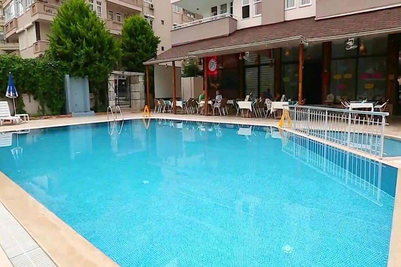 Kleopatra South Star Apart Alanya Esterno foto